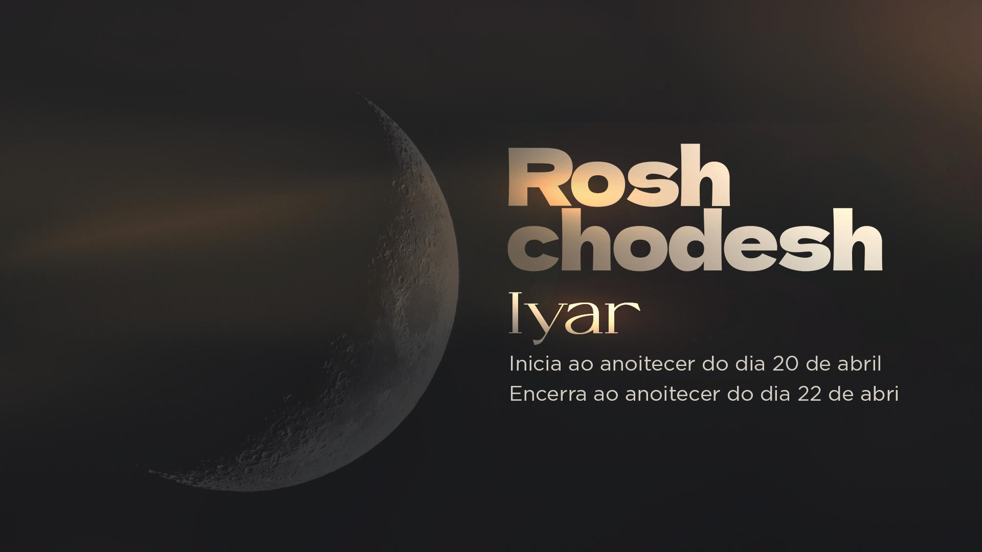 Rosh Chodesh Iyar Ministério Engel